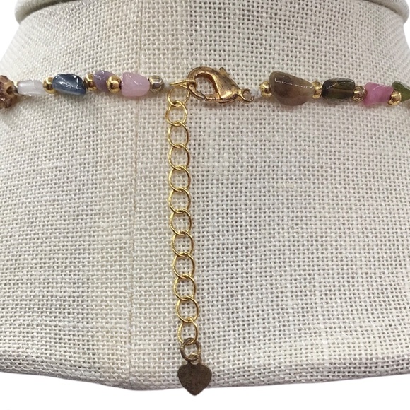 Handmade Druzy Gemstone Necklace – Sparkling Crystal Pendant, Boho Jewelry Gift - Picture 12 of 15